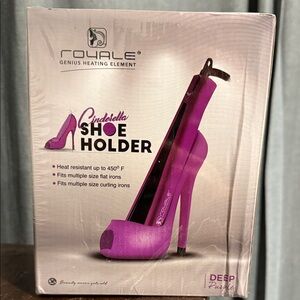 Deep Purple Shoe Holder Set - Black, Orange, Blue, Pink